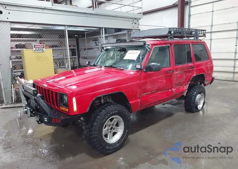 1999 Jeep Cherokee Classic/Sport from USA, damaged, VIN 1J4FF68S5XL638460